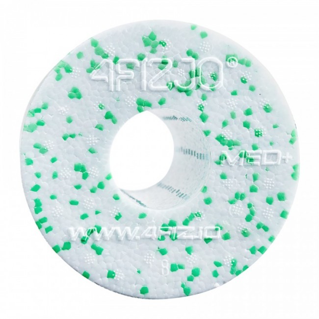 Масажний ролик (валик, роллер) гладкий 4FIZJO EPP MED + 33 x 14 см 4FJ0053 White / Green