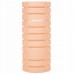 Массажный валик (ролик) для спины, фитнеса 33 см Springos FR0021 Light Orange рельефный