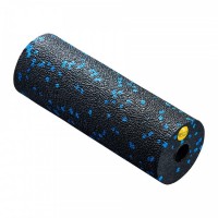 Массажный ролик 4FIZJO Mini Foam Roller 15 x 5.3 см (валик, роллер) Black/Blue (P-5907222931943)