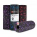Массажный валик, ролик для ног, шеи 15 см Hop-Sport HS-P015YG черно-фиолетовый