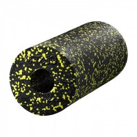 Массажный ролик 4FIZJO EPP PRO+ 33 x 14 см (валик, роллер) гладкий Black/Yellow (P-5907222931431)