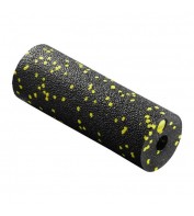 Массажный валик, ролик для ног, шеи 4FIZJO Mini Foam Roller 15 x 5.3 см 4FJ0081 Black/Yellow