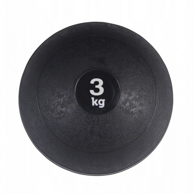 Слэмбол (медбол) для кроссфита SportVida Slam Ball 3 кг SV-HK0197 Black
