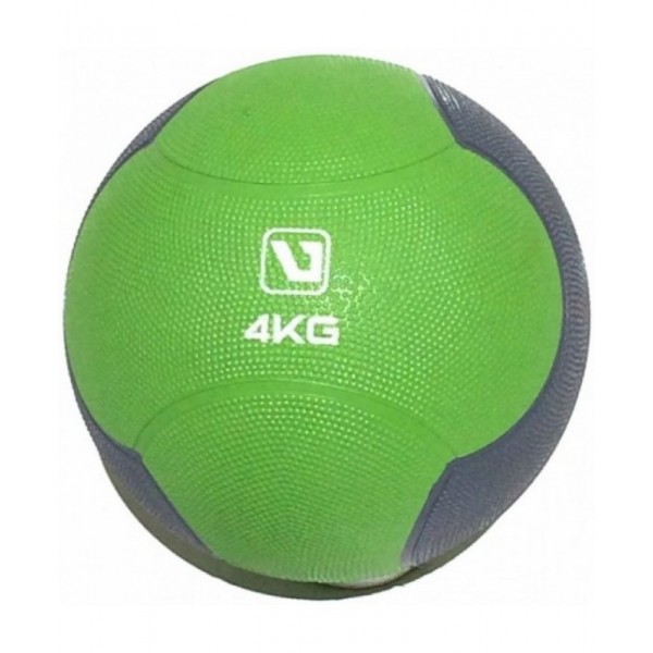 М'яч Медбол твердий 4 кг LiveUp MEDICINE BALL LS3006F-4