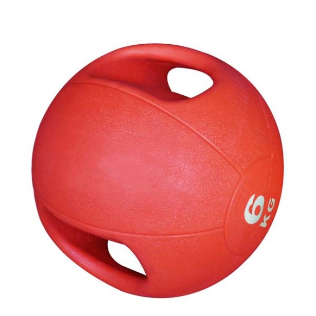 Медбол с ручками 6 кг SPART Medicine Wall Ball