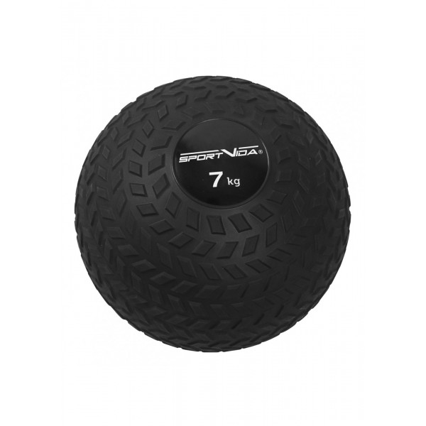 Слембол (медицинбол) для кроссфіта SportVida Slam Ball 7 кг SV-HK0349 Black