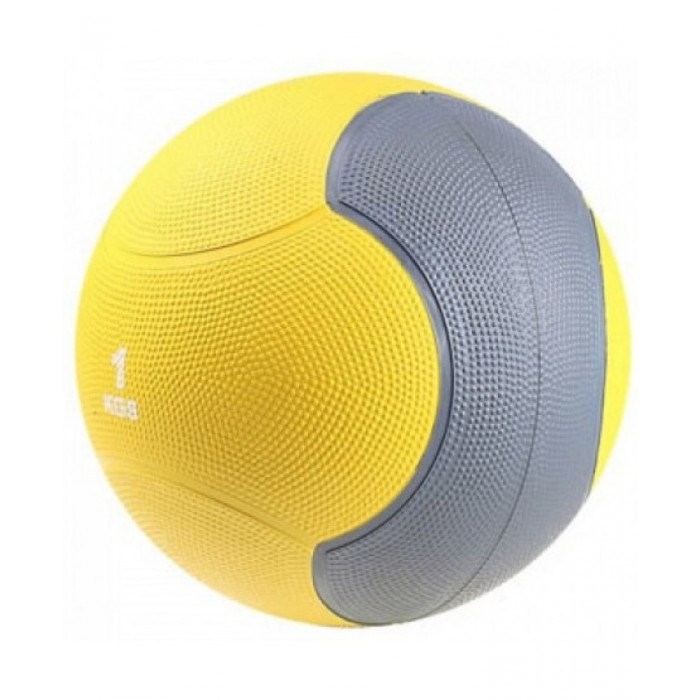 Медбол твердый 1 кг LiveUp MEDICINE BALL LS3006F-1