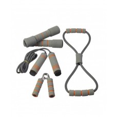 Набор для тренировок (гантели 2 х 0,5 кг, скакалка, эспандеры) LiveUp TRAINING SET LS3516