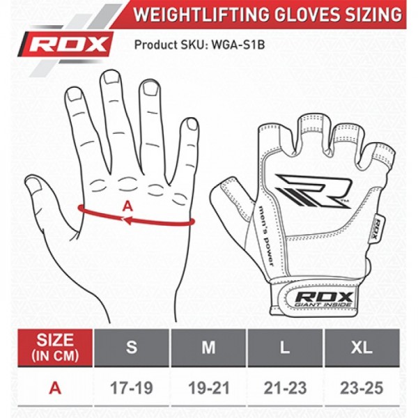 Перчатки для фитнеса RDX Amara M