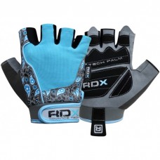 Перчатки для фитнеса женские RDX Blue M