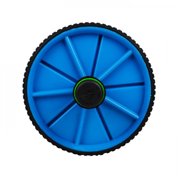 Ролик для пресса / Гимнастическое колесо Hop-Sport blue