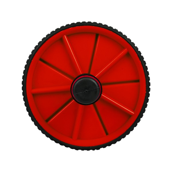 Ролик для пресса / Гимнастическое колесо двойной Sportcraft ES0003 Red