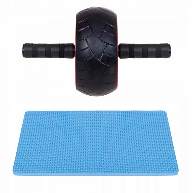 Ролик (колесо) для преса Springos AB Wheel FA5020 Black / Red