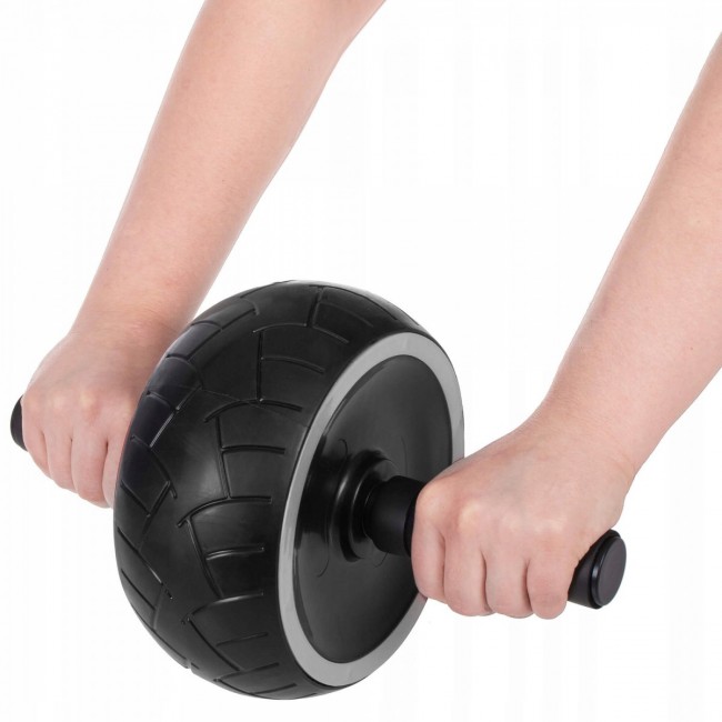 Ролик (колесо) для пресса Springos AB Wheel FA5030 Black/Grey