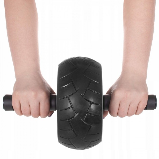 Ролик (колесо) для пресса Springos AB Wheel FA5030 Black/Grey