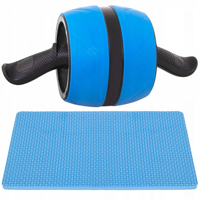 Ролик (колесо) для пресса с возвратным механизмом Springos AB Wheel FA5000 Blue/Black