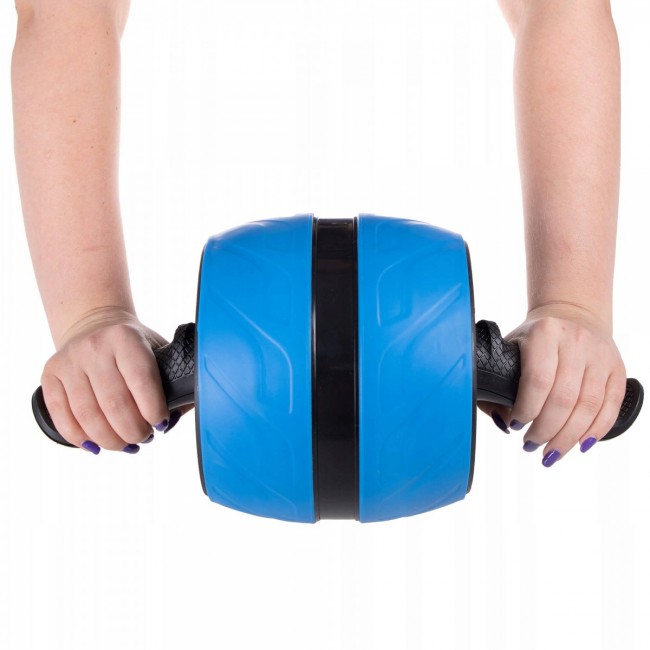 Ролик (колесо) для пресса с возвратным механизмом Springos AB Wheel FA5000 Blue/Black