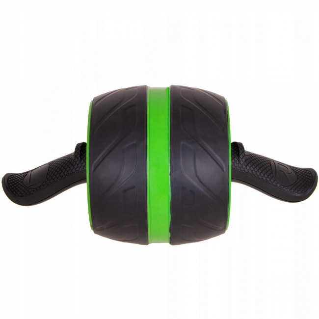 Ролик (колесо) для пресса с возвратным механизмом Springos AB Wheel FA5010 Black/Green