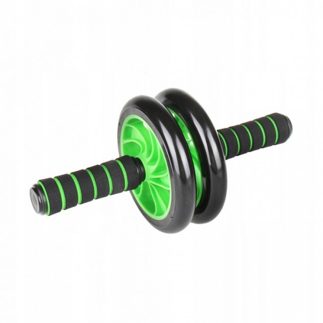 Ролик (гімнастичне колесо) для преса 4FIZJO Ab Wheel Black/Green (P-5907222931523) Ролик (гімнастичне колесо) для преса 4FIZJO Ab Wheel Black/Green (P-5907222931523)