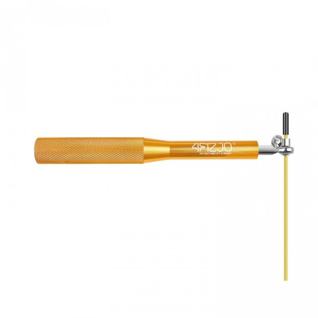 Скакалка скоростная для кроссфита 4FIZJO Speed Rope Gold (P-5907222931158)