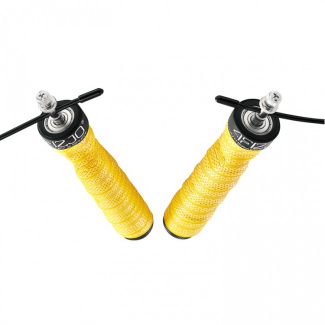 Скакалка скоростная для кроссфита 4FIZJO Speed Rope PRO+ Yellow (P-5907739311030)