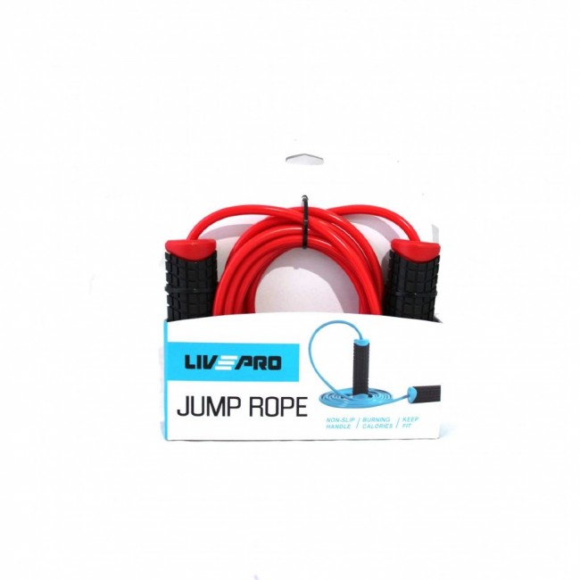Скакалка LivePro PVC JUMPROPE LP8286