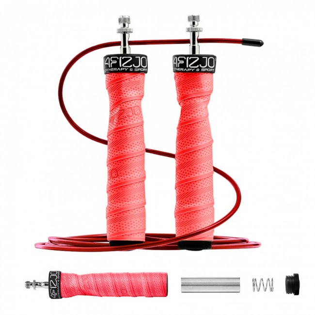 Скакалка швидкісна для кросфіту 4FIZJO Speed Rope PRO+ Red (P-5907739313171) Скакалка швидкісна для кросфіту 4FIZJO Speed Rope PRO+ Red (P-5907739313171)