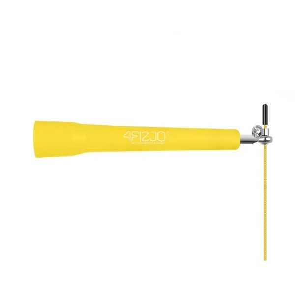 Скакалка швидкісна для кросфіта 4FIZJO Standard + 4FJ0184 Yellow