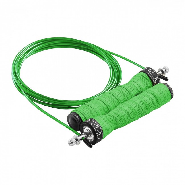 Скакалка скоростная для кроссфита 4FIZJO Speed Rope PRO+ Green (P-5907739313195)