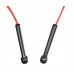 Скакалка Hop-Sport Crossfit NEW із пластиковими ручками HS-P025JR червона