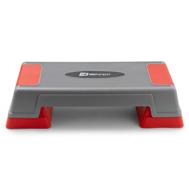 Степ платформа Hop-Sport HS-PP020AS серо-красная