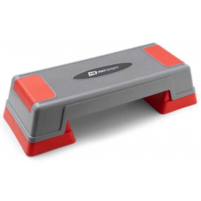 Степ платформа Hop-Sport HS-PP020AS серо-красная Степ платформа Hop-Sport HS-PP020AS серо-красная