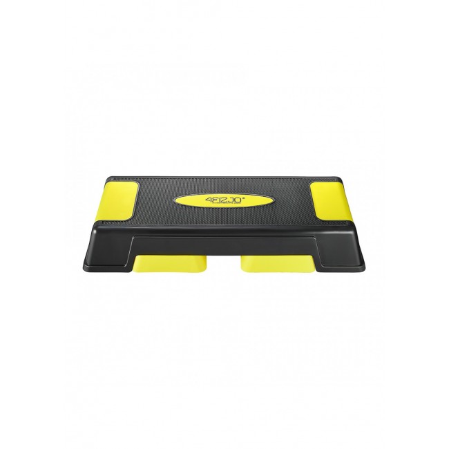 Степ платформа 3-ступенчатая 4FIZJO PRO 4FJ0225 Black/Yellow