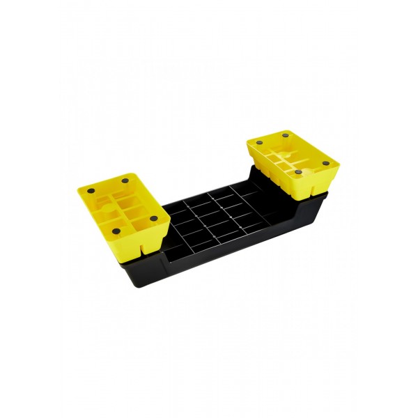 Степ платформа 3-ступенчатая 4FIZJO PRO 4FJ0225 Black/Yellow