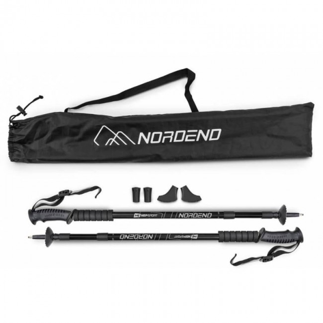 Трекинговые палки Hop-Sport Nordend черные