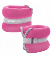 Утяжелители-манжеты для ног и рук Springos 2 x 0.5 кг FA0070