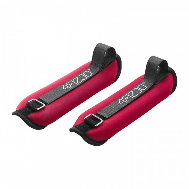 Обважнювачі-манжети для ніг та рук 4FIZJO 2 x 1 кг Black/Red (P-5907739311085)