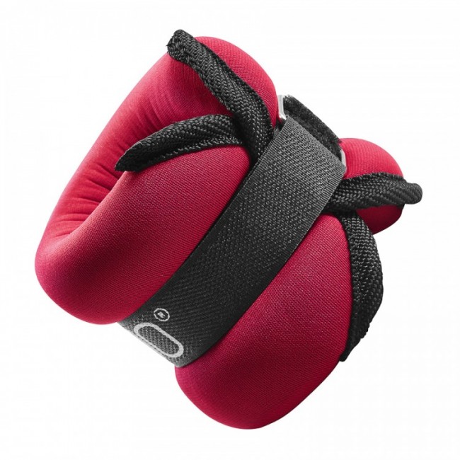 Обважнювачі-манжети для ніг та рук 4FIZJO 2 x 1 кг Black/Red (P-5907739311085)