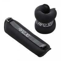 Утяжелители-манжеты для ног и рук 4FIZJO 2 x 2 кг Black (P-5907739311108)
