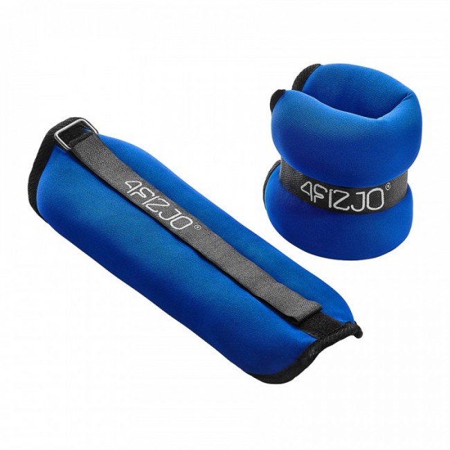 Утяжелители для ног и рук 4FIZJO 2 x 3 кг Black/Blue (P-5907739311115) Утяжелители для ног и рук 4FIZJO 2 x 3 кг Black/Blue (P-5907739311115)