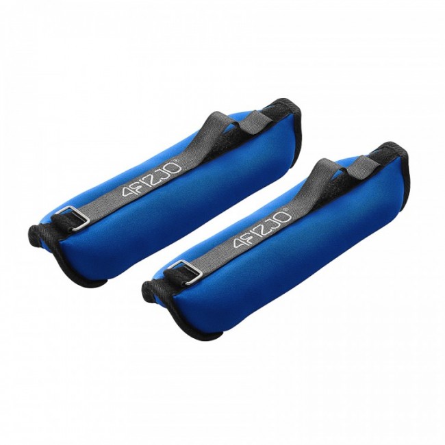 Утяжелители для ног и рук 4FIZJO 2 x 3 кг Black/Blue (P-5907739311115)
