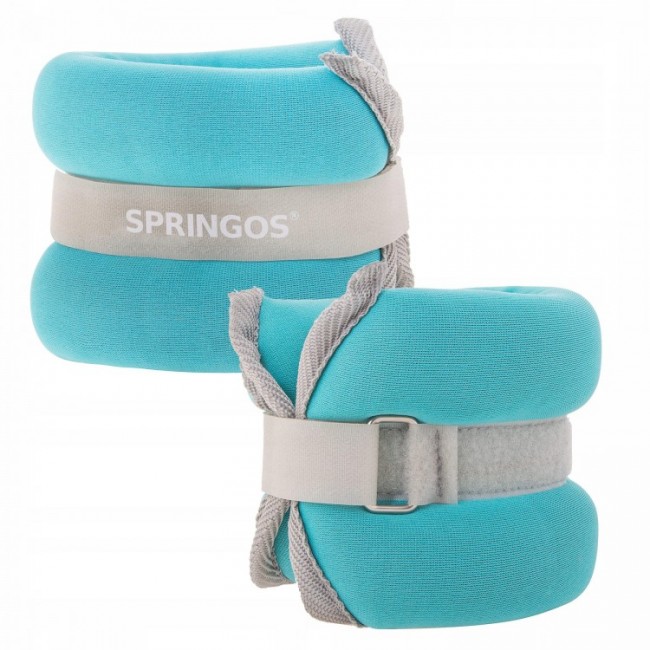 Утяжелители-манжеты Springos 2 x 1 кг FA0071 Утяжелители-манжеты Springos 2 x 1 кг FA0071
