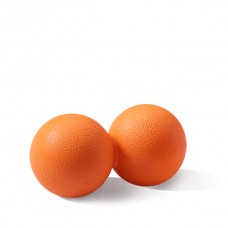 Массажный мяч двойной 6 см SPART Massage DuoBall оранжевый