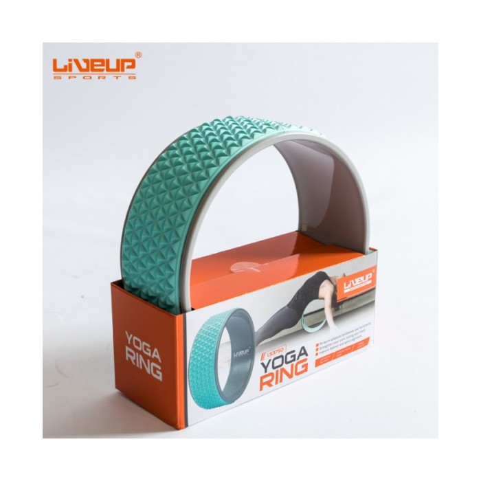 Колесо для йоги LiveUp YOGA RING LS3750-b