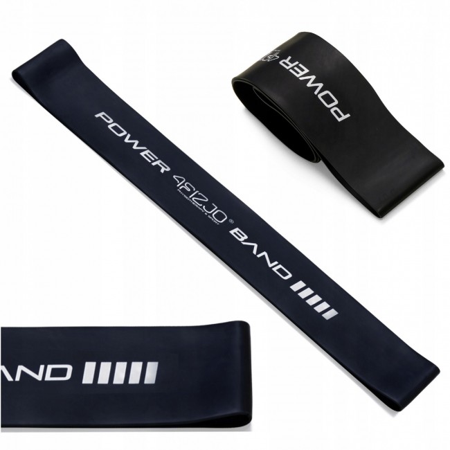 Резинка для фітнесу 4FIZJO Mini Power Band 1.2 мм 15-20 кг Black (P-5907222931622) Резинка для фітнесу 4FIZJO Mini Power Band 1.2 мм 15-20 кг Black (P-5907222931622)