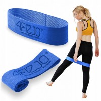 Резинка для фитнеса и спорта тканевая 4FIZJO Flex Band 11-15 кг Blue (P-5907739310934)