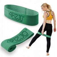 Резинка для фитнеса и спорта тканевая 4FIZJO Flex Band 6-10 кг Green (P-5907739310941)