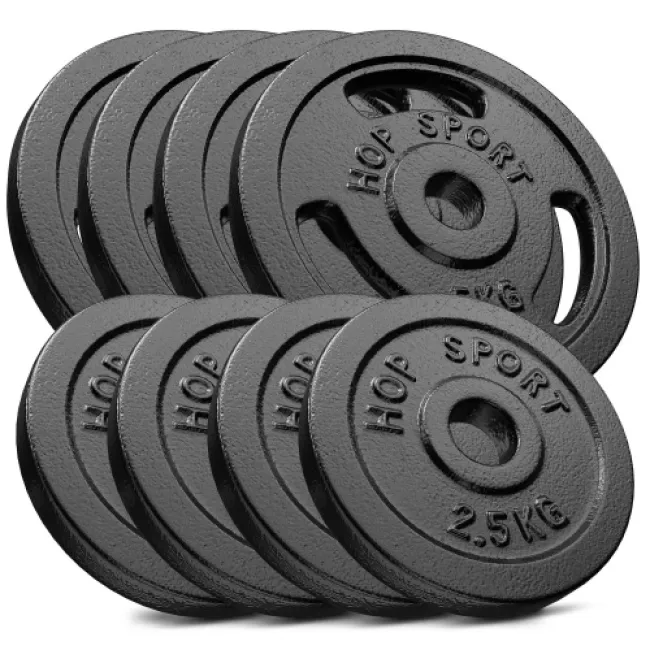 Набор Hop-Sport Strong 138 кг со скамьей HS-1095