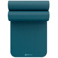 Коврик для фитнеса и йоги Hop-Sport HS-NB010GM NBR 1см темный морской