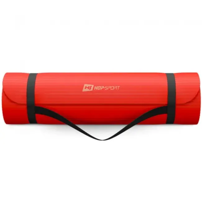 Коврик для йоги Hop-Sport HS-NB016GM NBR 1,5см красный